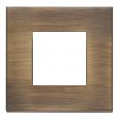 VIMAR - 22642.87 - Plate 2M metal antique brushed bronze 