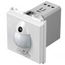 TEM - EM32PW Motion sensor PIR, 110°, range 8m @ h=1.2m, ≤ 80W, requires neutral, 2M, color White gloss, Modul