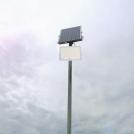 V-TAC - 30W LED Соларен Прожектор 6400K Сменяема Батерия Бяло Тяло SKU: 7847 (3)