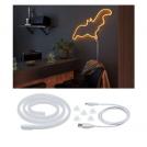 PAULMANN - LED Neon Colorflex оранжево 1m 4.5W 10lm/m с USB 70562