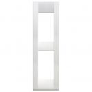 VIMAR - 16782.01 - Classica plate 2Mpan metal white