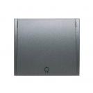 PANASONIC - Socket 2P+E, With Lid and Child Protection, Cover dark grey WBTR0210‐5DG