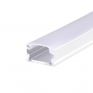 ACA LIGHTING - БЯЛ МИКРО АЛУМИНИЕВ ПРОФИЛ С OPAL PC ДИФУЗОР 2m/p P151WU