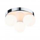 PAULMANN - LED Плафон за баня  71062   GOVE⚡IP44⚡ G9 ⚡230V ⚡max. 3x20W dimmable✴Хром/Сатен