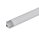 ULTRALUX - APK304 Aluminium profile for LED flexible strip, angular, 3m