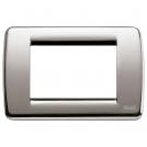 VIMAR - 16753.34 - Rondò plate 3M metal brushed nickel
