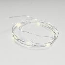 ACA LIGHTING - LED STRING LIGHTS WITH SILVER COPPER WIRE,  warm white light, IP20  XSW20WW2A