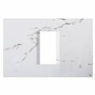 TEM - OL13SW Frame 1/3M, color White stone, Modul