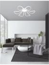 NOVA LUCE - ceiling luminaire   LANA  17241401 LED 100 W, 6000Lm 4000K IP20 D: 82 H: 15 cm