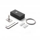 IDEAL LUX - 276304 STEEL KIT SINGLE STEEL CABLE 2 MT + BK CEILING CUP