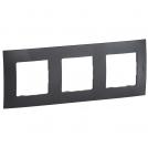 LEGRAND - Frame 3x Dark grey Niloe New NP113GR