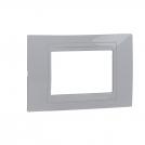 SCHNEIDER ELECTRIC - MGU4.103.18 Unica Allegro - cover frame - 3 modules - white