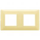 VIMAR - 14643.46 - Plate 4M (2+2) 71mm Reflex cedar