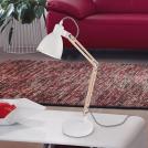 EGLO - Настолна лампа TORONA 1 E14 1X28W бяло/дърво - 901294 (1)