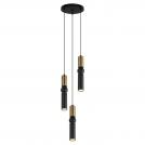 ITALUX - Пендел  Isidora PND-14290-3-BRO-BK (1)