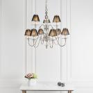 INTERIORS 1900 - Полилей TILBURG nickel 63719 E14, 9x40W (1)