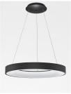 NOVA LUCE - pendant luminaire  RANDO THIN 9453451 LED 50W, 3250Lm, 4000K, IP20 D: 60 H: 120 cm