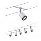 PAULMANN - 3981  LED cable system TubeLED basic set✴5x150lm ⚡5x4W ⚡2700K ~230/12V✴white/black/chrome