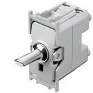 TEM - SP60PC 2-way switch 16A, color Chrome, Edge