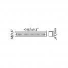 FARO - GRAVA LED Inox recessed lamp 42W Ref.70448 IP67 (1)