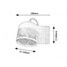 RABALUX - Spotlight Rotem 3298 E14 1X MAX 40W (3)