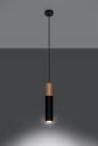 SOLLUX - pendant  lamp  PABLO black  SL.0632 (2)