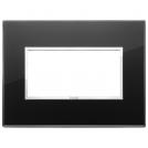 VIMAR - 21654.76 - Plate 4M crystal black diamond