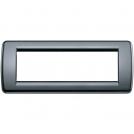 VIMAR - 16766.15 - IDEA Rondò Рамка 6М италиански стандарт Graphite grey