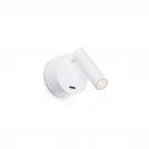 FARO - BOC LED White wall lamp reader Ref.62707