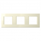 TEM - OL26IW Frame 2+2+2M, color Ivory gloss, Modul