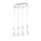 IDEAL LUX - Полилей   KUKY  SP4 Bianco  053455