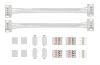 PAULMANN - Конектор (комплект) 70918 YourLED connector universal 100x16mm ⚡max. 60W✴Бял (1)