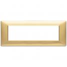 VIMAR - 14657.25 - Plate 7M techn. matt gold