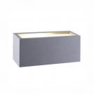 ACA LIGHTING - Градински аплик за фасада IP54 E27 18W сив HI5701