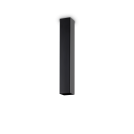 IDEAL LUX - ceiling luminaire SKY PL1  H40 NERO 233826 GU10 max 1 x 28W