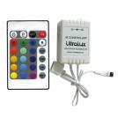 ULTRALUX - RGBIRC24 IR КОНТРОЛЕР ЗА RGB LED ОСВЕТЛЕНИЕ