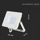 V-TAC - 30W LED Прожектор SAMSUNG Чип Бяла Светлина Бяло Тяло SKU: 405 (2)