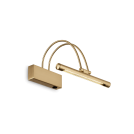 IDEAL LUX -  BOW AP36 Ottone Satinato 121154