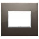 VIMAR - 21653.06 - Plate 3M aluminium black sapphire