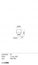 REDO GROUP - table  luminaire BERRY 01-2281  E27, 1x42W (1)