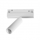 ACA LIGHTING - LED MAGNETIC MINI SPOT LIGHT 48V DC 8W 3000K 800LM 24° OSRAM RA90 Φ30*110MM HUBEM830W White Matte