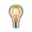 PAULMANN - 28522   1879 Filament 230V LED bulb ⚡ E27 ⚡ 470lm ⚡ 6W ⚡ 1700K dimmable ✴ Gold