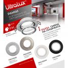 ULTRALUX - FBGU10WH Рамка за вграждане кръг, GU10, стационарна, бялa, алуминий, IP44 влагозащитена (3)