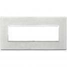 VIMAR - 21657.02 - Plate 7M aluminium Next grey