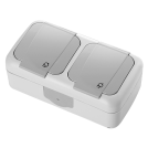VIKO - Palmiye - Horizontal Combined Products Earthed Socket + Earthed Socket 90555588