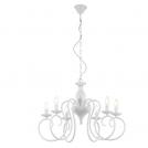 INCANTI - pendant  luminaire CIRCE ICI C6 01 CAND 6x42W E14 WHITE
