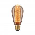 PAULMANN - 28829   Inner Glow Edition LED bulb inner bulb spiral pattern ⚡ E27 ⚡ 230V ⚡ 120lm ⚡ 3.6W ⚡ 1800K dimmable ✴ Gold