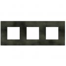 BTICINO - cover plate 2+2+2 modules Dark Green Light Now YA4802M3DG