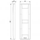 VIMAR - 16787.04 - Classica plate 2Mpan techn.Idea white (1)