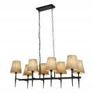 SEARCHLIGHT - Pendant    30690-8BK   Gothic⚡8 х HALOGEN 60W⚡E14